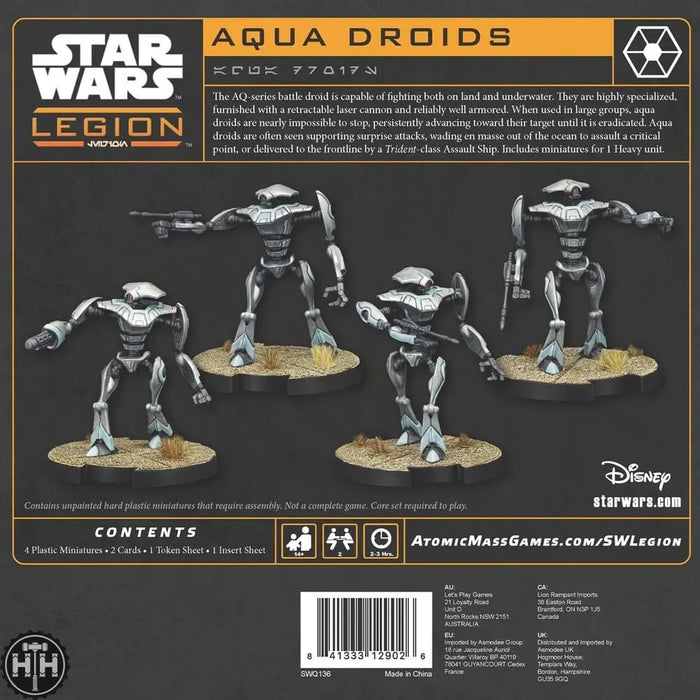 Star Wars Legion Aqua Droids Separatist Alliance Expansions Atomic Mass Games