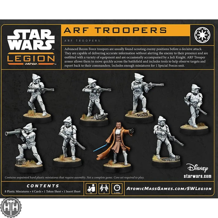 Star Wars Legion: ARF Troopers Galactic Republic Expansions Atomic Mass Games