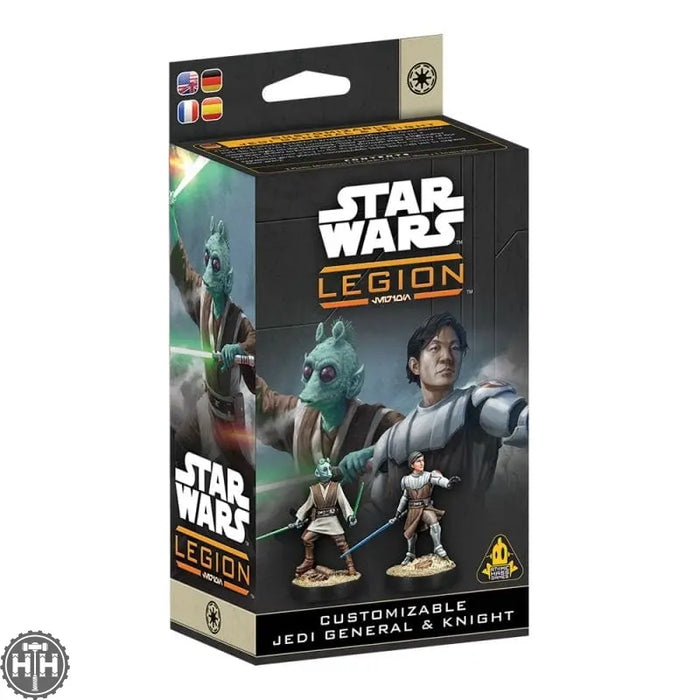 Star Wars Legion: Customizable Jedi General and Knight Galactic Republic Atomic Mass Games