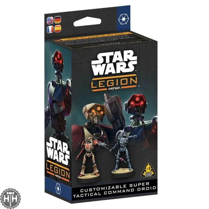 Star Wars Legion: Customizable Super Tactical Command Droid Separatist Alliance Atomic Mass Games