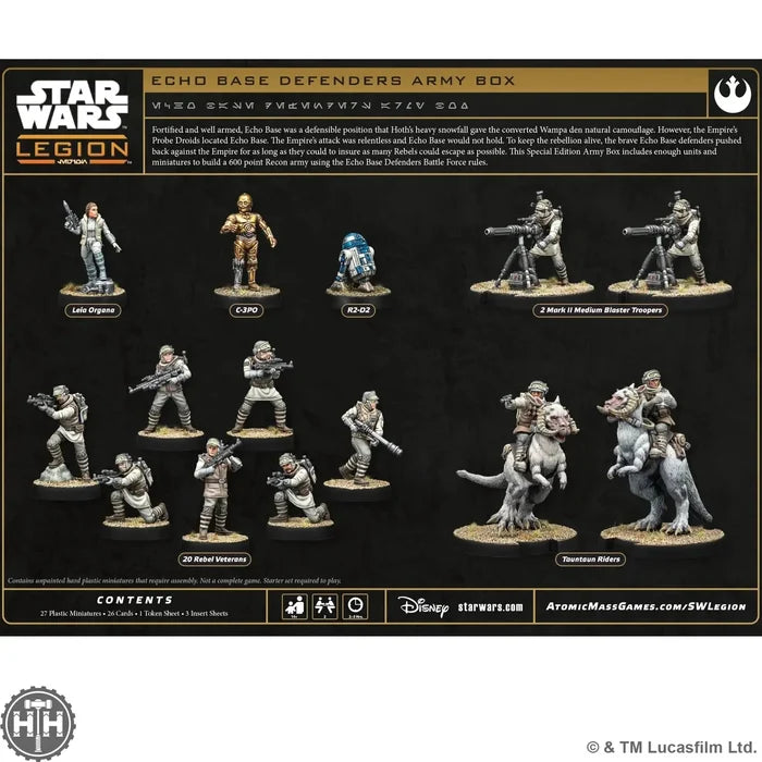 Star Wars Legion: Echo Base Defenders Special Edition Army Box Atomic Mass Games