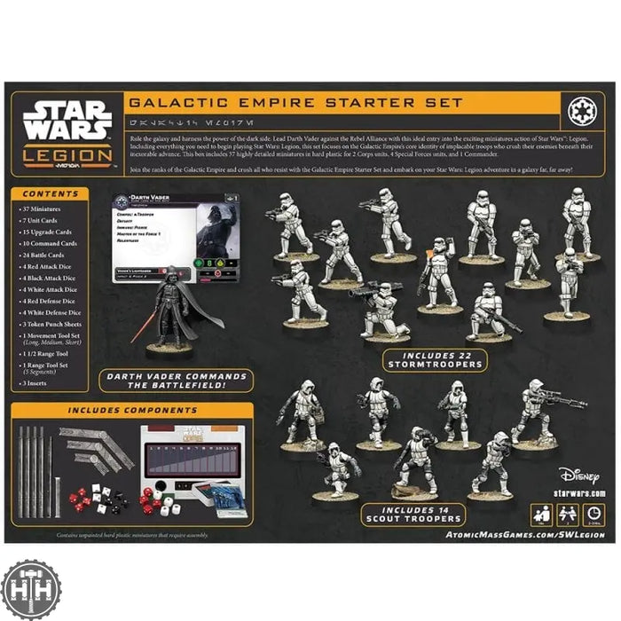 Star Wars Legion: Galactic Empire Starter Set (2025) Galactic Empire Atomic Mass Games