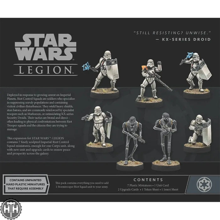 Star Wars Legion: Imperial Riot Control Squad Galactic Empire Expansions Atomic Mass Games