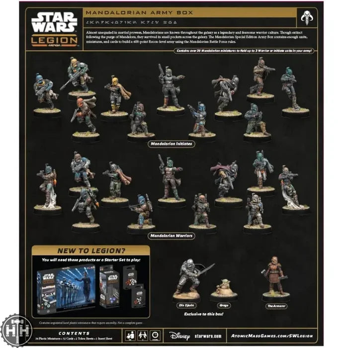 Star Wars Legion: Mandalorian Special Edition Army Box  (2026) Atomic Mass Games