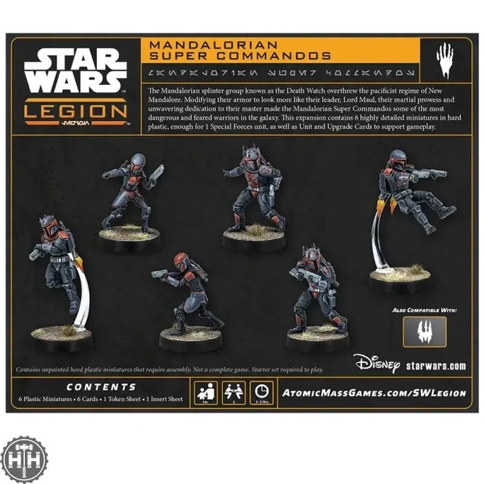 Star Wars Legion: Mandalorian Super Commandos  (2026) Atomic Mass Games