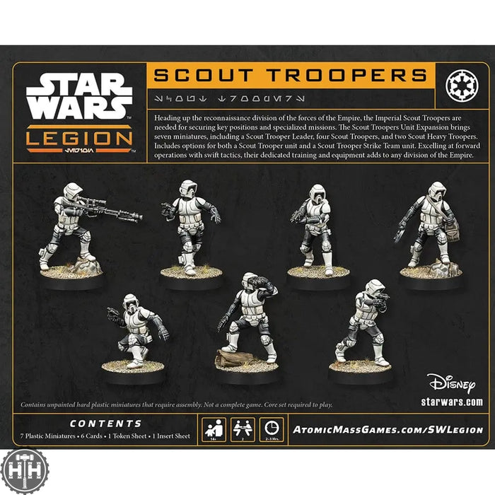 Star Wars Legion: Scout Troopers (NEW) Galactic Empire Expansions Atomic Mass Games