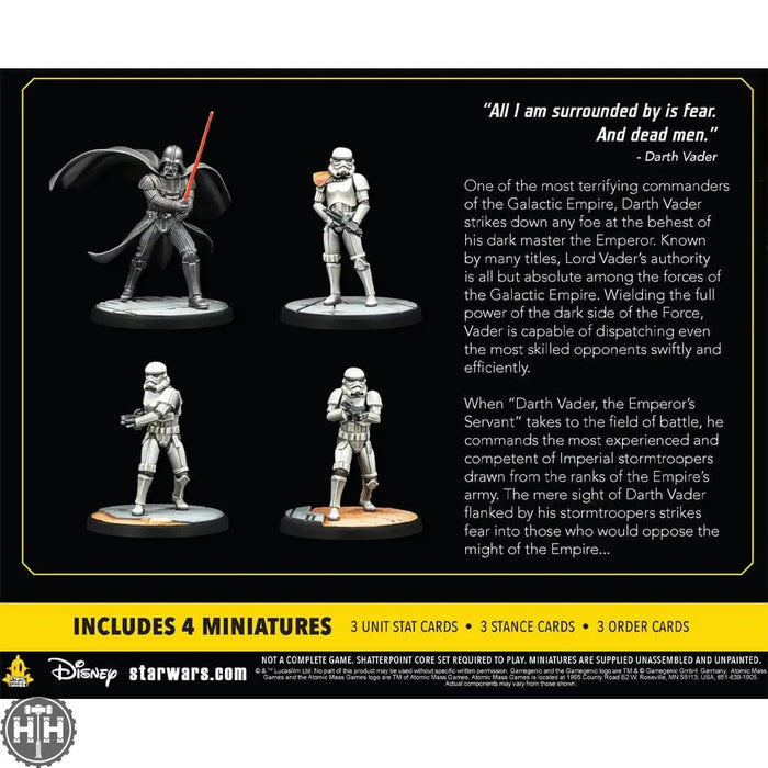 Star Wars Shatterpoint: Fear and Dead Men Squad Pack Shatterpoint Atomic Mass Games