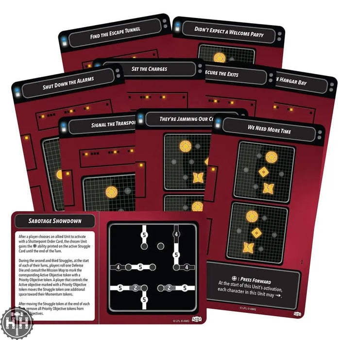 Star Wars Shatterpoint: Sabotage Showdown Shatterpoint Atomic Mass Games