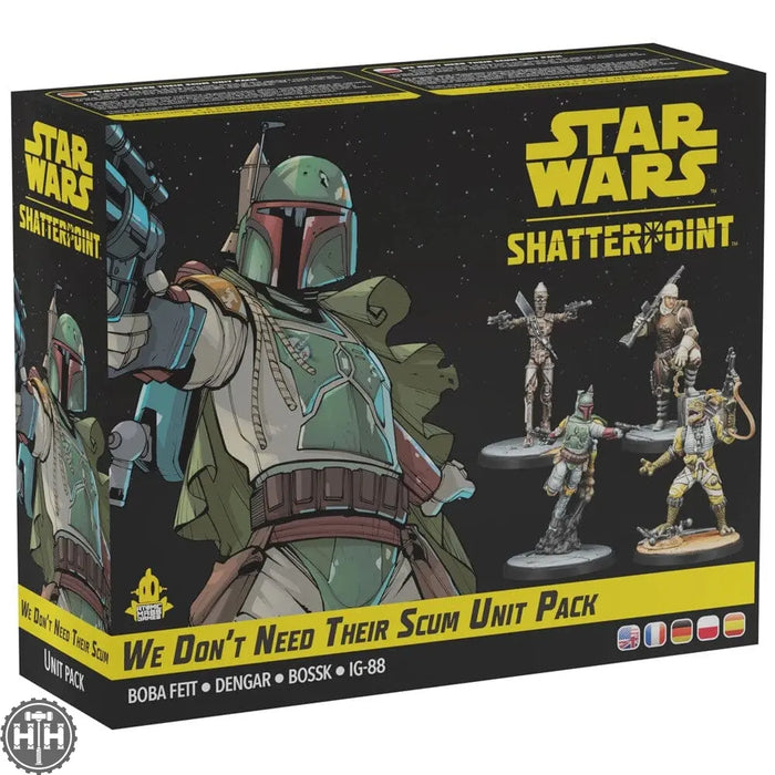 Star Wars Shatterpoint: We Don't Need Their Scum Shatterpoint Atomic Mass Games