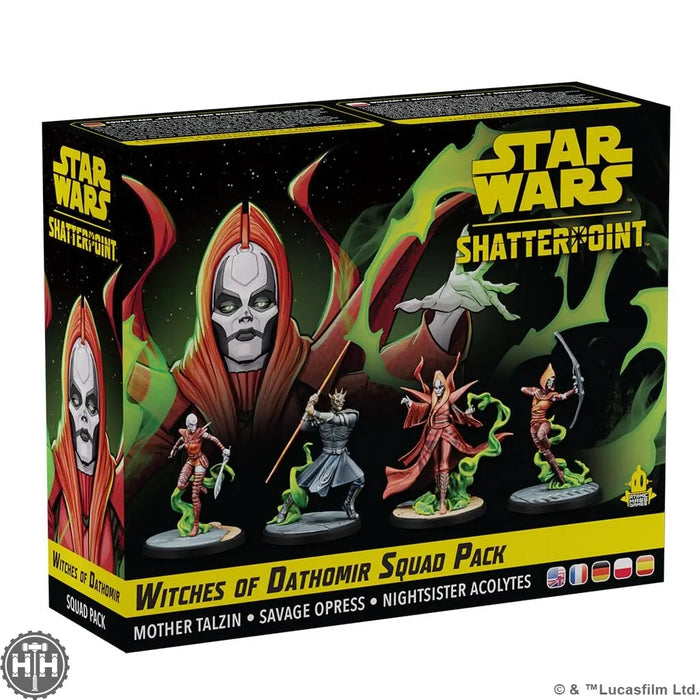 Star Wars Shatterpoint: Witches Of Dathomir, Mother Talzin Squad Pack Shatterpoint Atomic Mass Games
