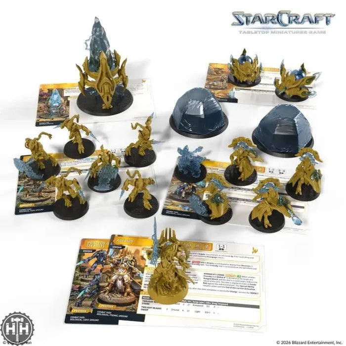 Starcraft Miniatures Game: Protoss Starter Set (Founders Edition) Archon Studios
