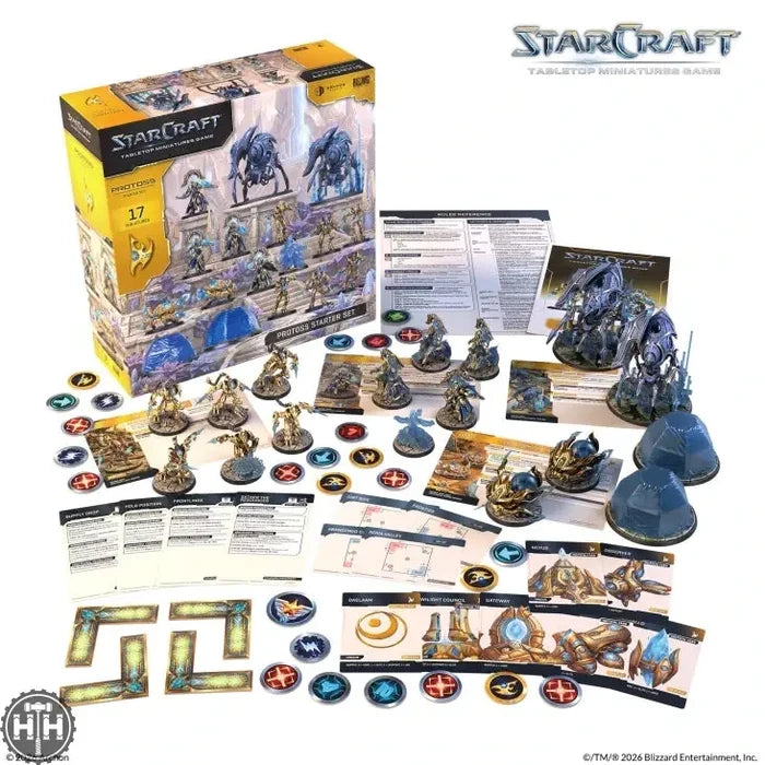 Starcraft Miniatures Game: Protoss Starter Set Archon Studios