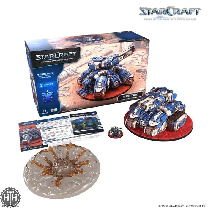 Starcraft Miniatures Game: Siege Tank Archon Studios