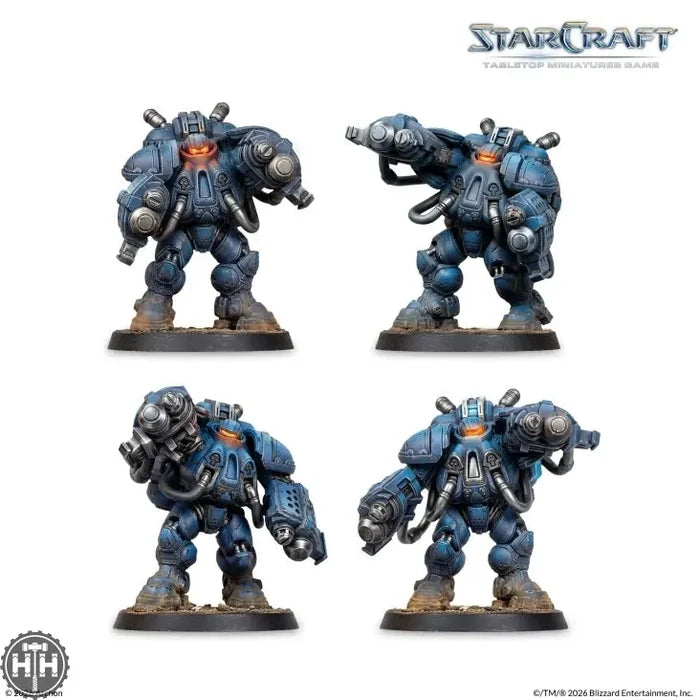 Starcraft Miniatures Game: Terran Starter Set Archon Studios