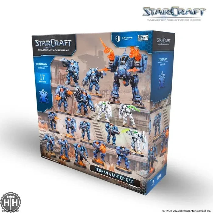 Starcraft Miniatures Game: Terran Starter Set Archon Studios