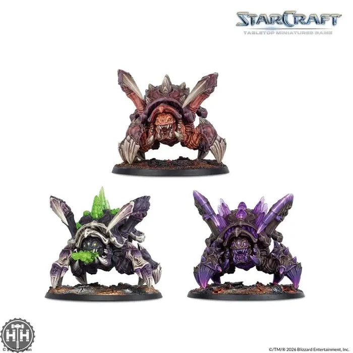 Starcraft Miniatures Game: Zerg Starter Set Archon Studios
