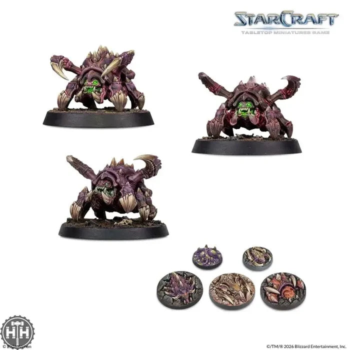 Starcraft Miniatures Game: Zerg Starter Set Archon Studios