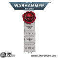 Starforged: Purity Seal - Retro Skull Pin Badge Games Workshop Merchandise Starforged
