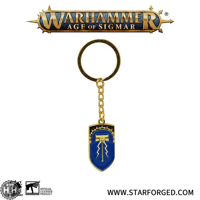 Starforged: Sigmarite Shield Keychain Games Workshop Merchandise Starforged