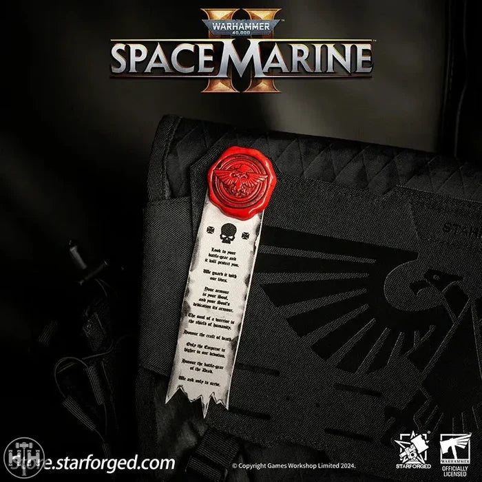 Starforged: Space Marine 2 Purity Seal - Imperial Aquila Hobby Merchandise Starforged