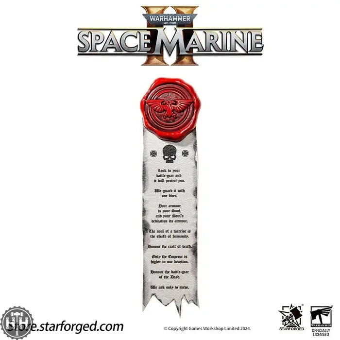 Starforged: Space Marine 2 Purity Seal - Imperial Aquila Hobby Merchandise Starforged