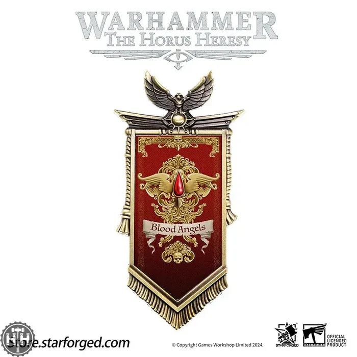 Starforged: The Horus Heresy Legion Banner Magnet - Blood Angels 1 Hobby Merchandise Starforged
