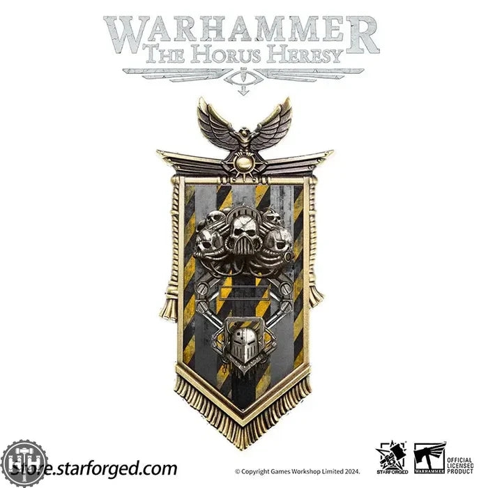 Starforged: The Horus Heresy Legion Banner Magnet - Iron Warriors 2 Hobby Merchandise Starforged