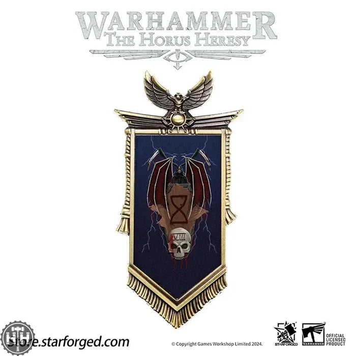 Starforged: The Horus Heresy Legion Banner Magnet - Night Lords 2 Hobby Merchandise Starforged