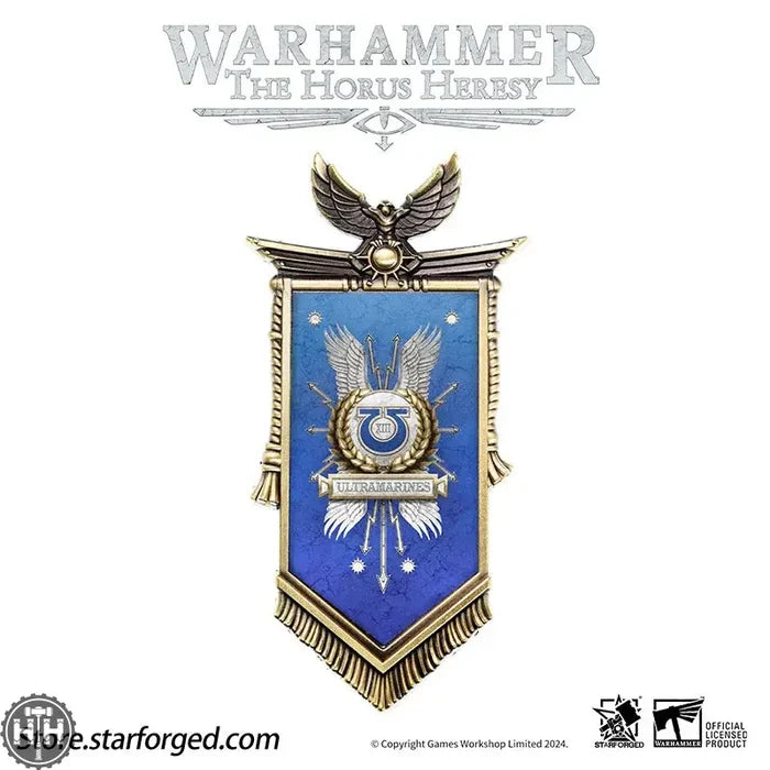 Starforged: The Horus Heresy Legion Banner Magnet - Ultramarines Hobby Merchandise Starforged