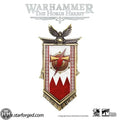 Starforged: The Horus Heresy Legion Banner Magnet - White Scar 1 Hobby Merchandise Starforged