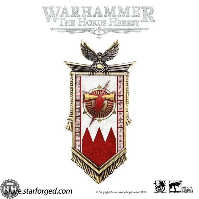 Starforged: The Horus Heresy Legion Banner Magnet - White Scar 1 Hobby Merchandise Starforged