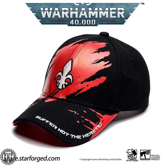 Starforged: Warhammer 40,000 Chapter Hat - Adeptus Sororitas Hobby Merchandise Starforged
