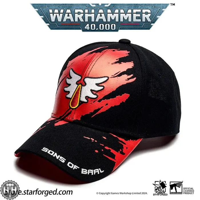 Starforged: Warhammer 40,000 Chapter Hat - Blood Angels Hobby Merchandise Starforged