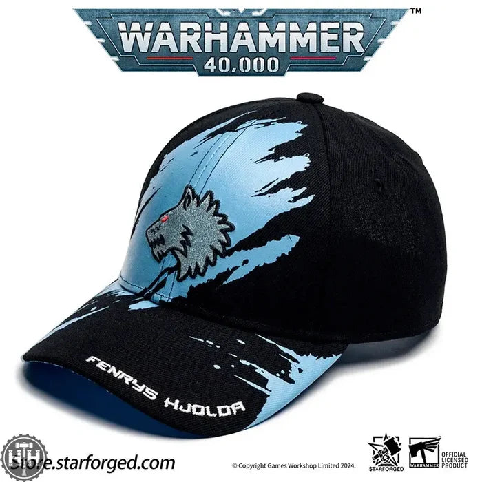 Starforged: Warhammer 40,000 Chapter Hat - Space Wolves Hobby Merchandise Starforged