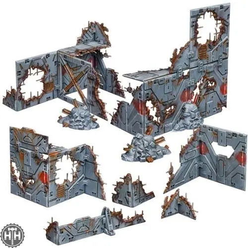 Battlefield Ruins (Sci-Fi) Terrain Crate Mantic Games