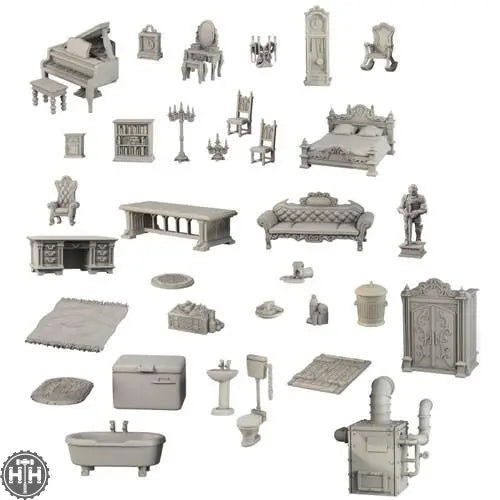 TerrainCrate: Gothic Manor Terrain Crate Mantic Games