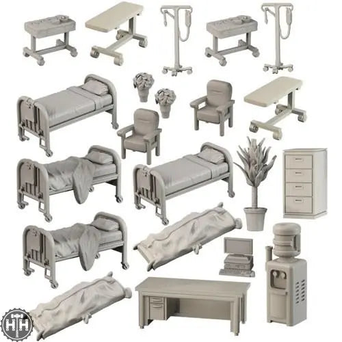 Terrain Crate: Hospital Terrain Crate Mantic Games