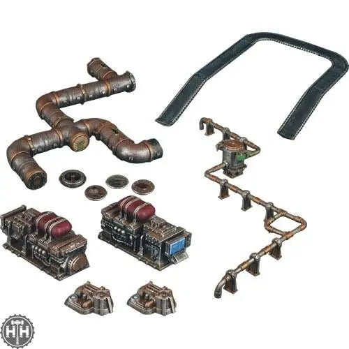 TerrainCrate: Industrial Accessories Terrain Crate Mantic Games