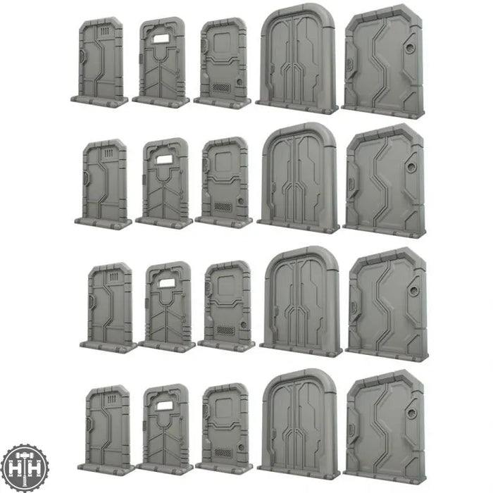 Terrain Crate: SciFi Doors Terrain Crate Mantic Games