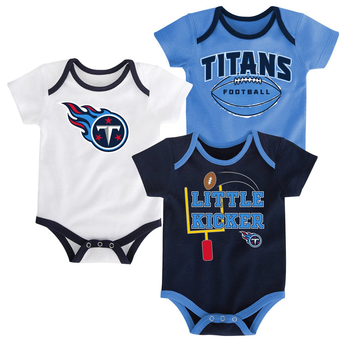 Titans Infants "3 Points" 3pc.bodysuit Set