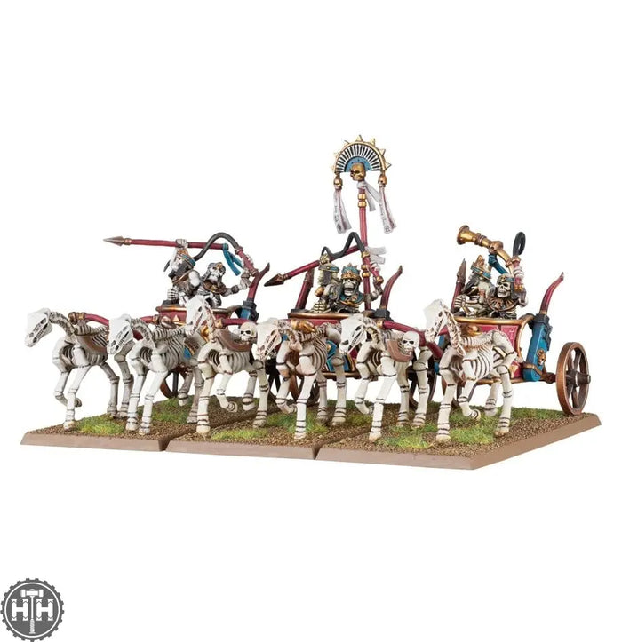 Tomb Kings Of Khemri: Skeleton Chariots The Old World Games Workshop