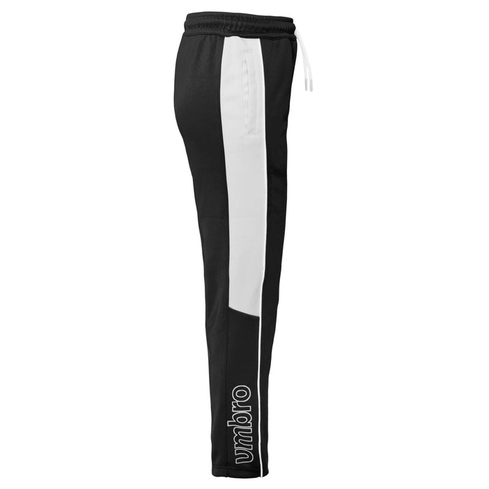 Umbro Girls 7-16 Flashback Cropped Track Pant Black / White