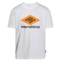 Umbro Men's F24 International Diamond Tee Brilliant White