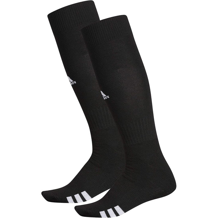 adidas Unisex Adult Over The Calf Soccer Socks Black 3-Pack