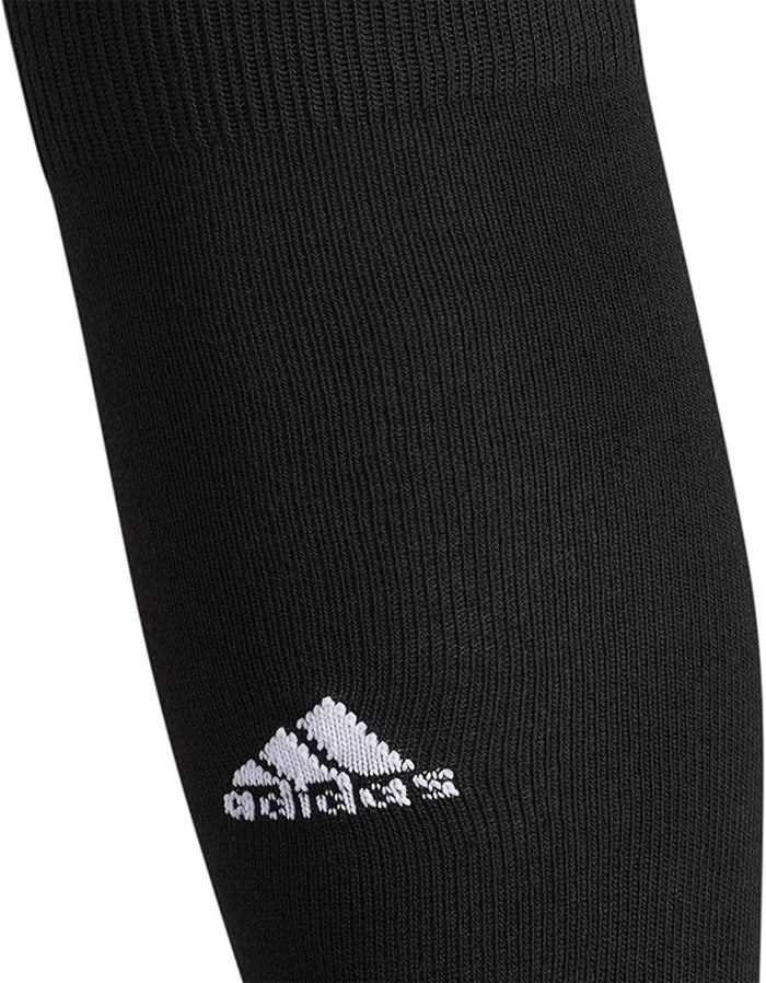 adidas Unisex Adult Over The Calf Soccer Socks Black 3-Pack