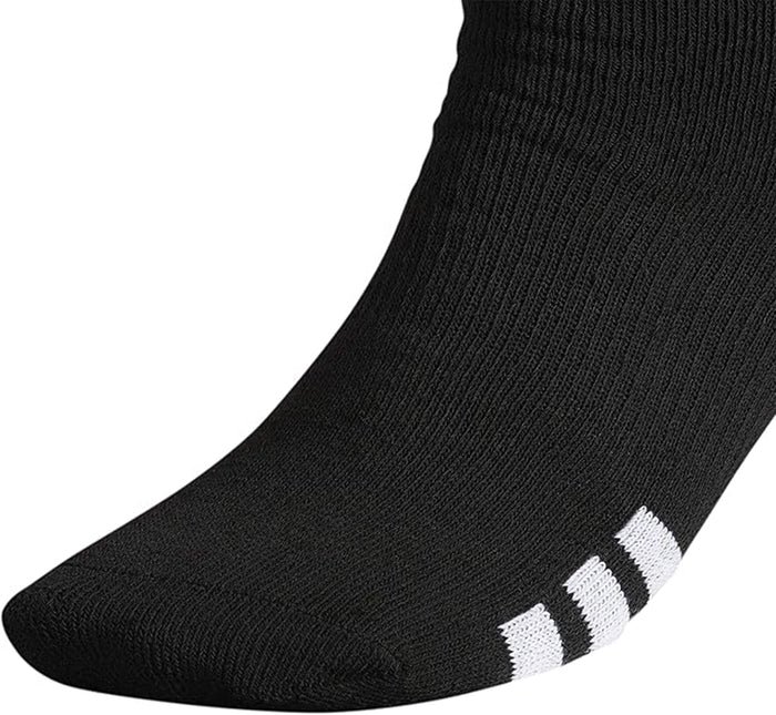 adidas Unisex Adult Over The Calf Soccer Socks Black 3-Pack