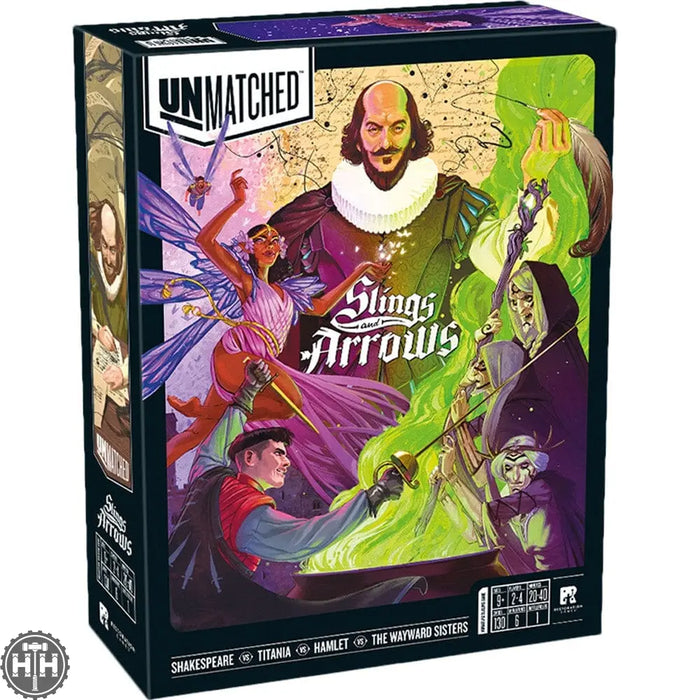 Unmatched: Slings & Arrows Board & Card Games Restoration Games
