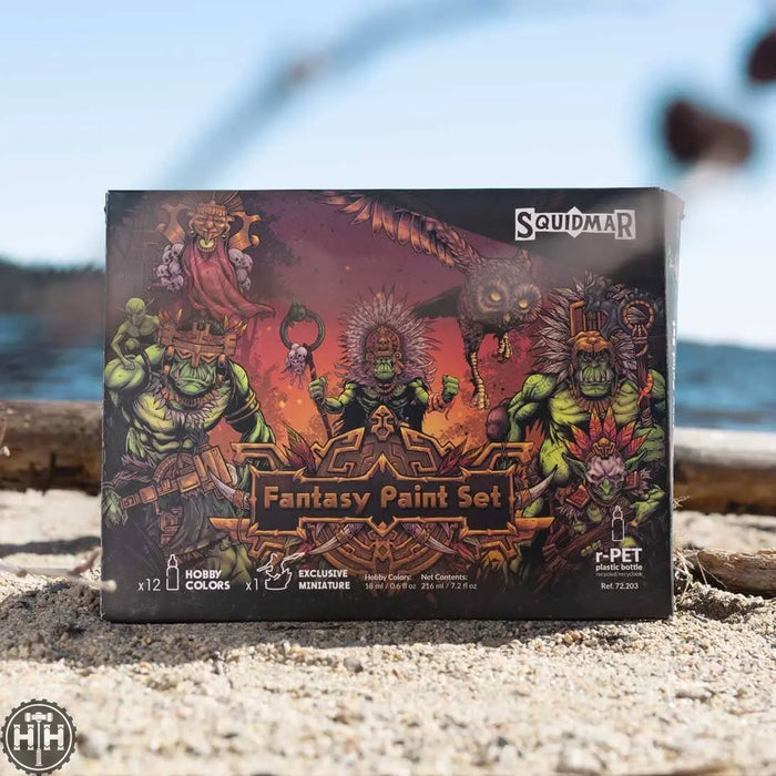 Vallejo Squidmar Fantasy Paint Set Paint Set Vallejo