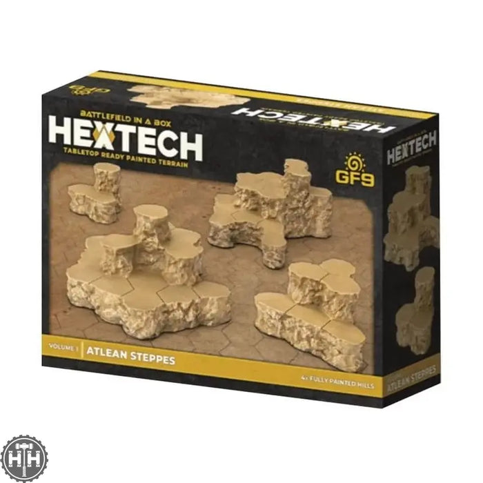 Volume 1 Atlean Steppes (x4) Hextech Terrain GaleForce Nine