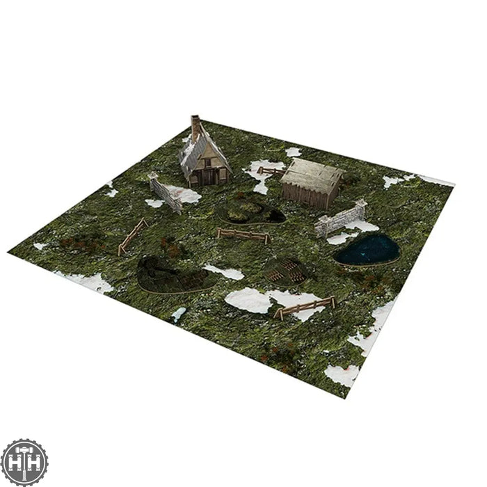 Warcrow Bakhlia Farm Scenery Pack Warcrow Corvus Belli